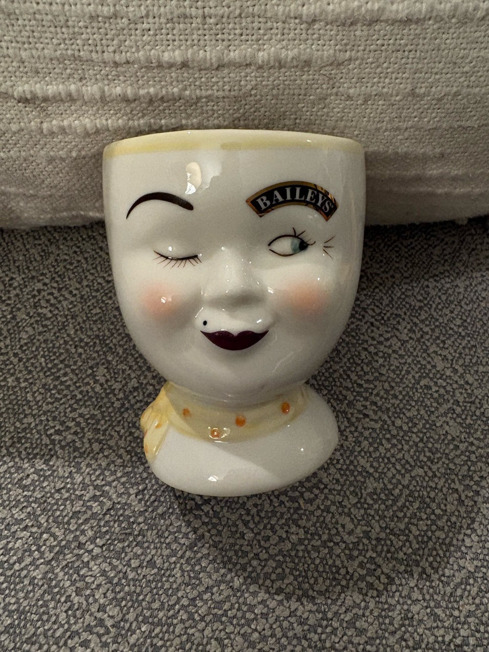 Vintage Bailey’s Winking ‘Yum!’ Mug